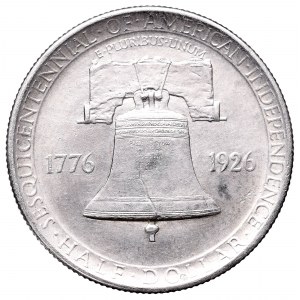 USA, 1/2 dolara 1926 - rocznica deklaracji niepodległości