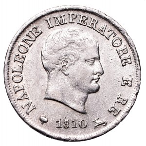 Włochy, Napoleon I, 10 soldi 1810 M, Mediolan