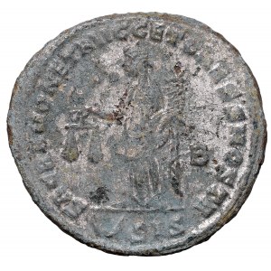 Roman Empire, Constantius I, Follis Siscia