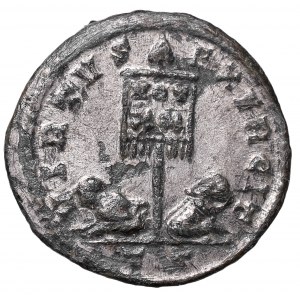 Roman Empire, Constantinus I, Follis Ticinum