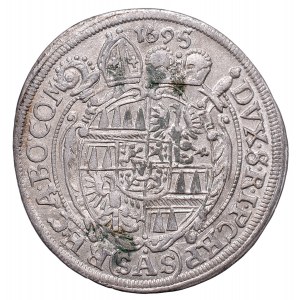 Austria, Olmutz bishopic, Carol II, 3 kreuzer 1695