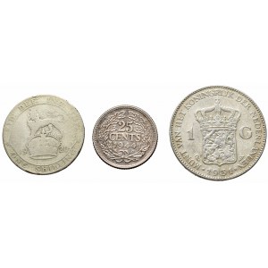 Europa, zestaw monet srebrnych