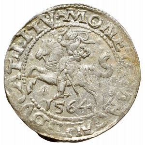 Sigismund II Augustus, 1/2 groschen 1564, Vilnius - L/LITV