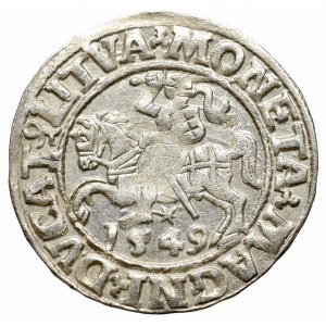 Sigismund II Augustus, 1/2 groschen 1549, Vilnius - LI/LITVA