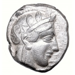 Grecja, Attyka, Ateny, Tetradrachma c. 440-404 pne