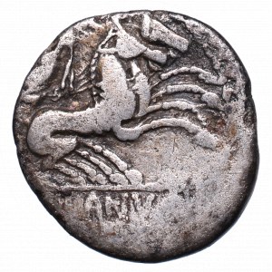 Roman Republic, D. Silanus, Denarius 91 BC