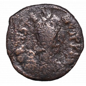 Byzantine, Justin I, Follis, Constantinople