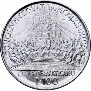 Watykan, Jan XXIII, 100 lirów 1962