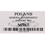 GG, 20 groschen 1923 GCN MS65