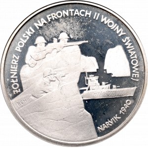 III RP, 100.000 złotych, Narvik 1940