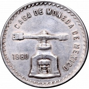 Mexico, Peso 1980 - an ounce of silver