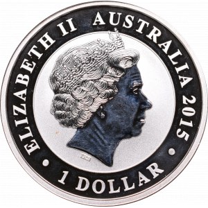 Australia, 1 dolar 2015 Kookaburra