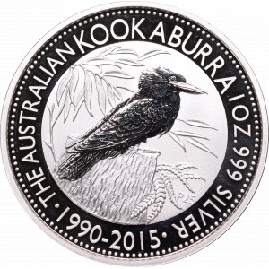 Australia, 1 dolar 2015 Kookaburra