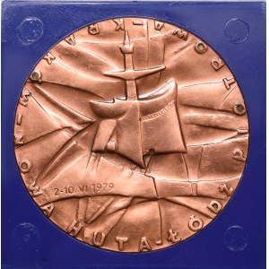 Medal Jan Paweł II z okazji podróży do Polski 2-10-1979