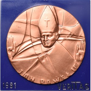 Medal Jan Paweł II z okazji podróży do Polski 2-10-1979