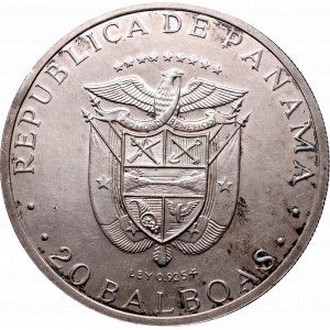 Panama, Republika od 1821, 20 balboa 1974