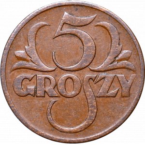 II Republic of Poland, 5 groschen 1928