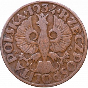 II Republic of Poland, 5 groschen 1934