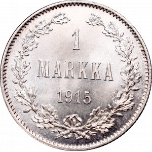 Russian occupation of Finland, 1 Markka 1915