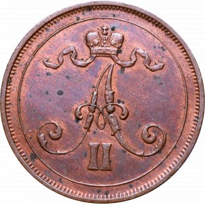 Rosyjska okupacja Finlandii, Aleksander II, 10 penni 1876