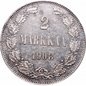 Russian occupation of Finland, 2 Markkaa 1908