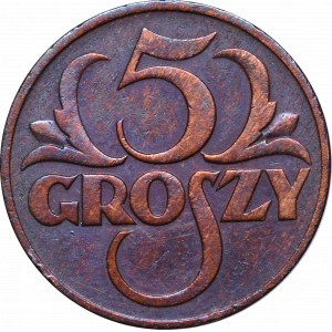 II Republic of Poland, 5 groschen 1931