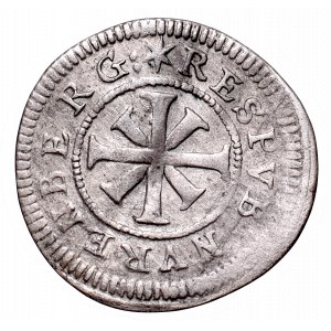 Germany, Prussia, Ferdynand III, Heller 1637 N, Norynberga