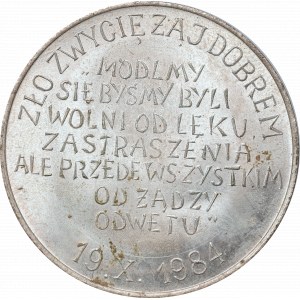 PRL, Medal Ks. Jerzy Popiełuszko 1984