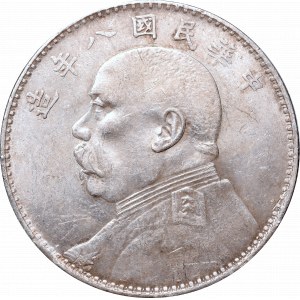 Chiny, Republika, 1 dolar - Yuan Shikai 1919