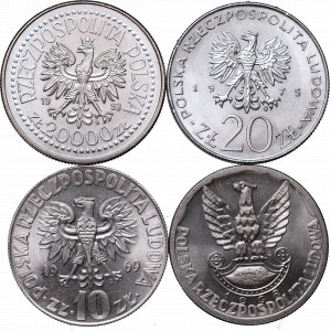 Set of 4 coins from PRL