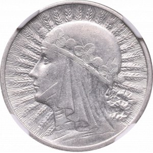 II Republic of Poland, 2 zloty 1933 - NGC AU Details