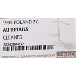 II Republic of Poland, 2 zloty 1932 - NGC AU Details