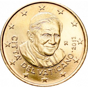 Watykan, Benedykt XVI, 10 eurocentów 2013