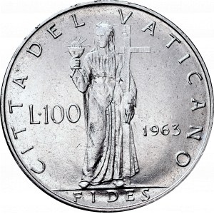 Vatican, Pavlvs VI, 100 Lire 1963
