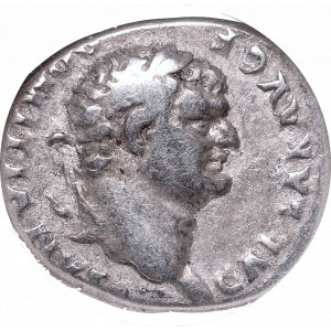 Roman Empire, Domitianus, Denarius - NGC Fine