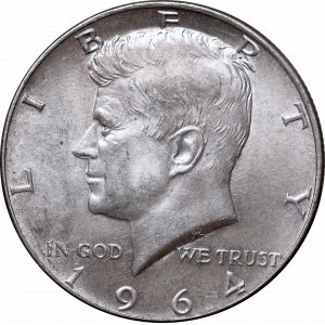 USA, Half dollar 1964