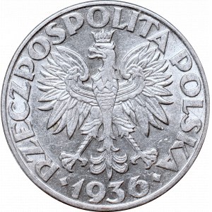 II Republic of Poland, 2 zlote 1936, ship