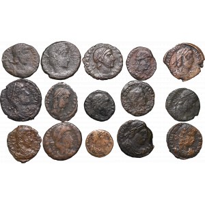 Lot of roman coins