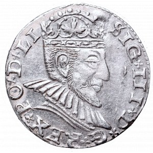 Sigismund III, 3 groschen 1590, Riga