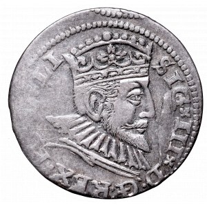 Zygmunt III Waza,Trojak 1592, Ryga