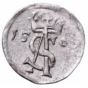 Sigismundus II Augustus, 2 denar 156?, Vilnius