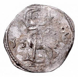 Sigismundus II Augustus, 2 denar 1566, Vilnius