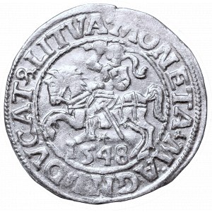 Sigismund II Augustus, Half-groat 1548, Vilnius - LI/LITVA