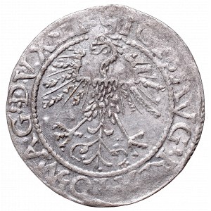Zygmunt II August, Półgrosz 1562, Wilno, LI/LITV