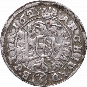 Austria, Ferdinand III, 3 kreuzer 1625, Vienna