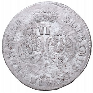 Germany, Friedrich Wilhelm, 6 groschen, 1686 BA, Konigsberg