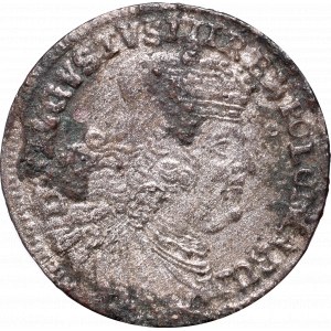 Augustus III Sas, 3 groschen 1754, Leipzig