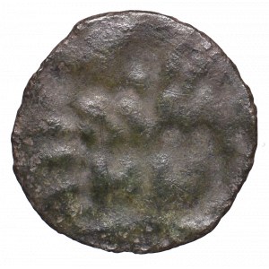 Cazimirus Jagiellon, denarius without date, brockage