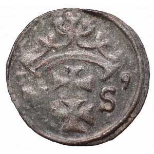 Sigismund I the Old, denarius 1539, Danzig