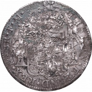 Mexico/China, 8 reales 1787, Carlos III, chop marks